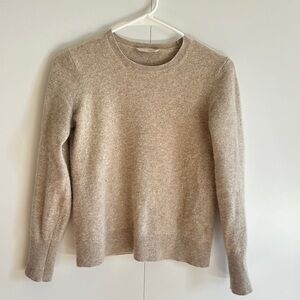 Oatmeal Cashmere Sweater